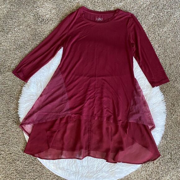 LOGO by Lori Goldstein Tunic Top Womens Size Small - Picture 1 of 8